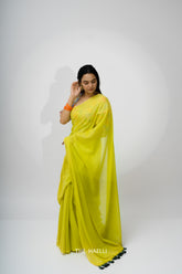 Olive Garden Cotton Saree